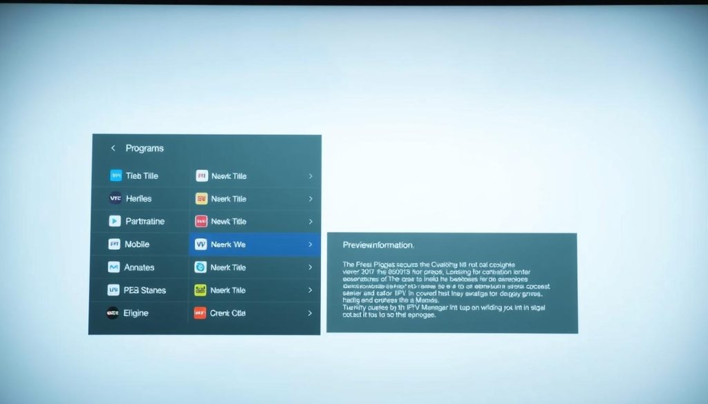 EPG Navigation Features EPG Navigation Features