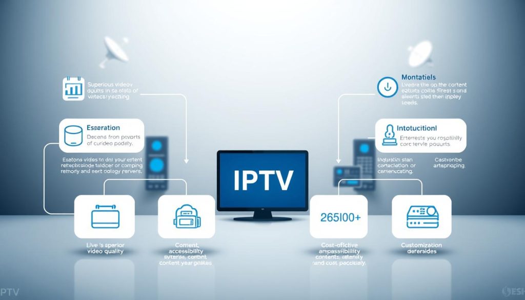 IPTV Benefits Infographic IPTV Benefits Infographic
