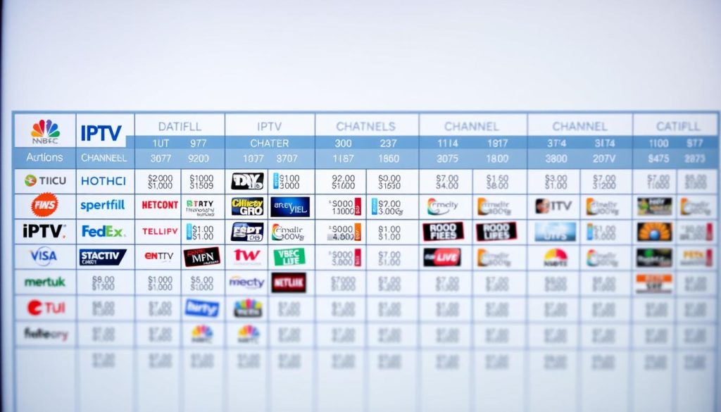 IPTV Channel Lineup Comparison IPTV Channel Lineup Comparison