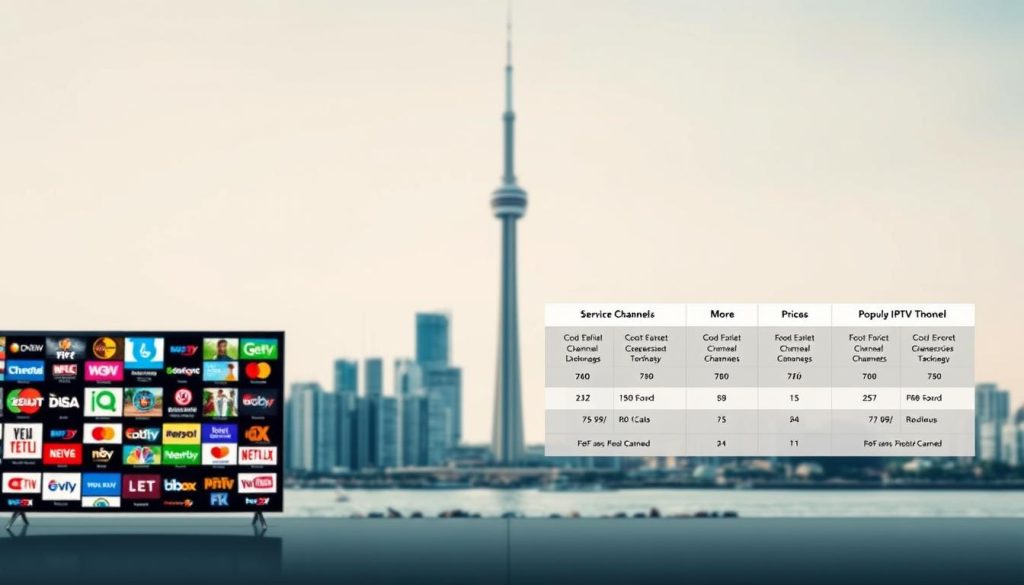 IPTV Channels Comparison in Toronto