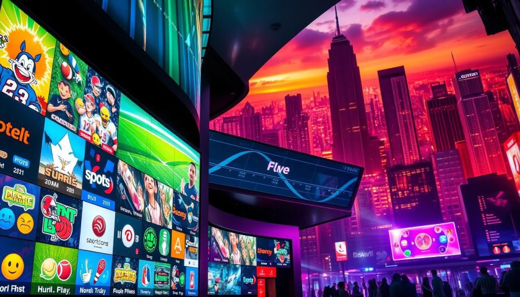 IPTVIPTV Sports and Entertainment Channels