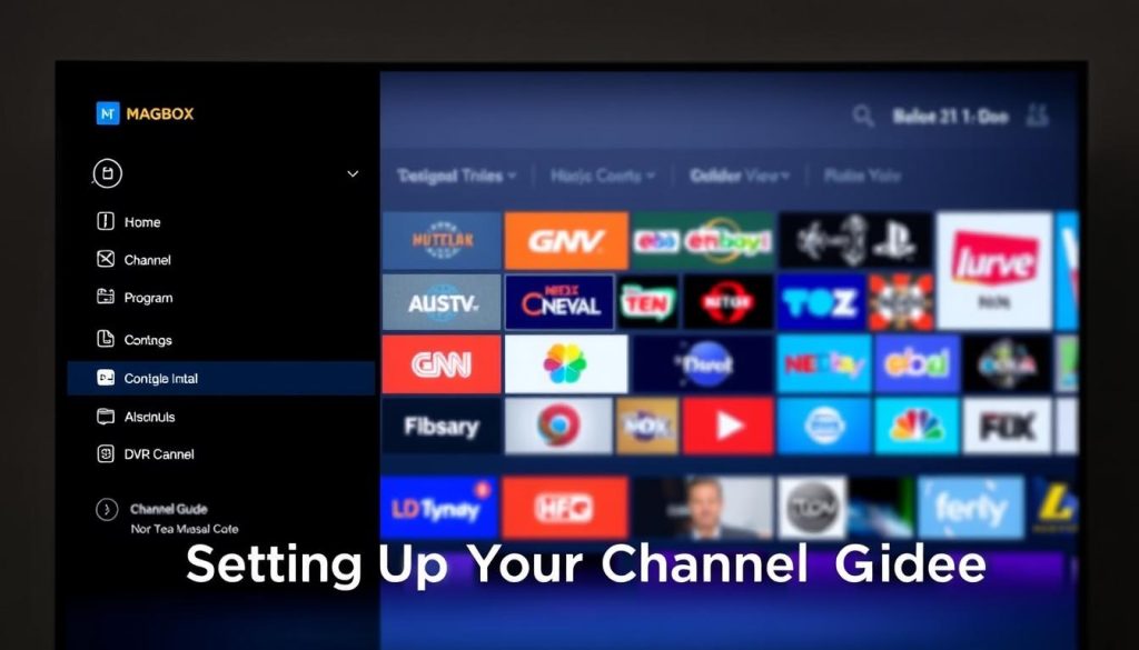 Magbox Channel Guide Navigation