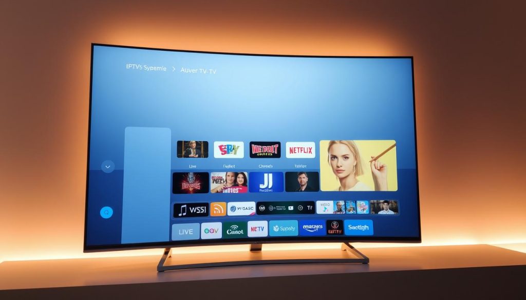 SOLID IPTV Streaming Interface