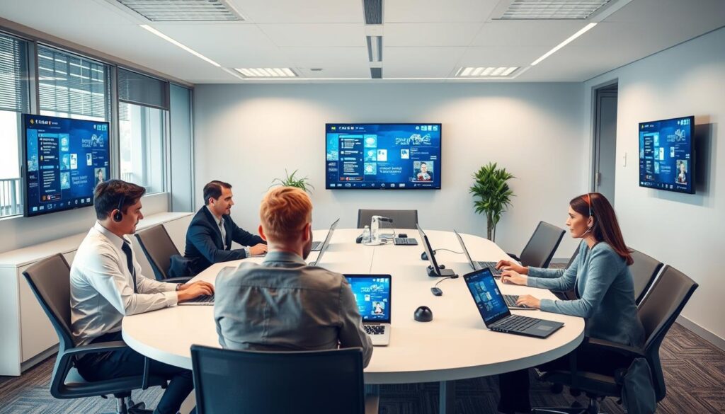 Generate an image representing IPTV reseller support