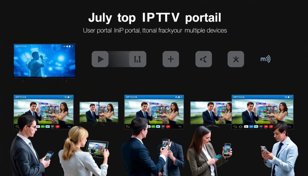 Best IPTV portal for multi-device support