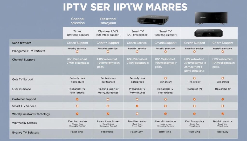 Compare IPTV services image Compare IPTV services image