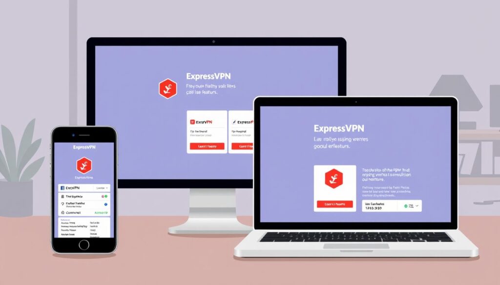 ExpressVPN interface on multiple devices ExpressVPN interface on multiple devices