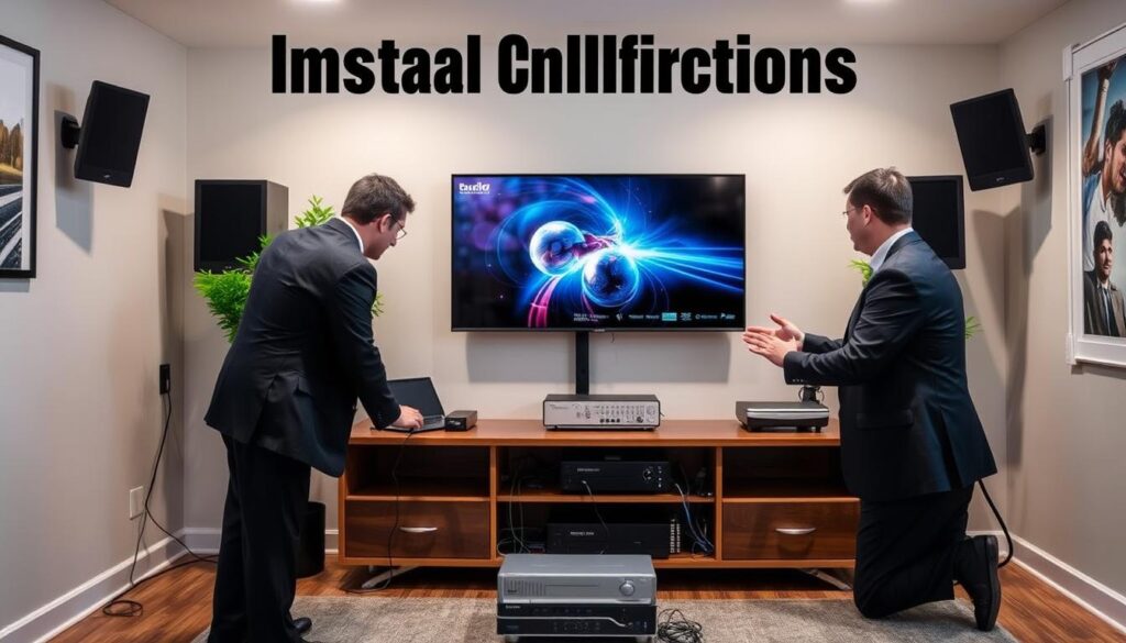 Generate an image representing local IPTV portal installation.