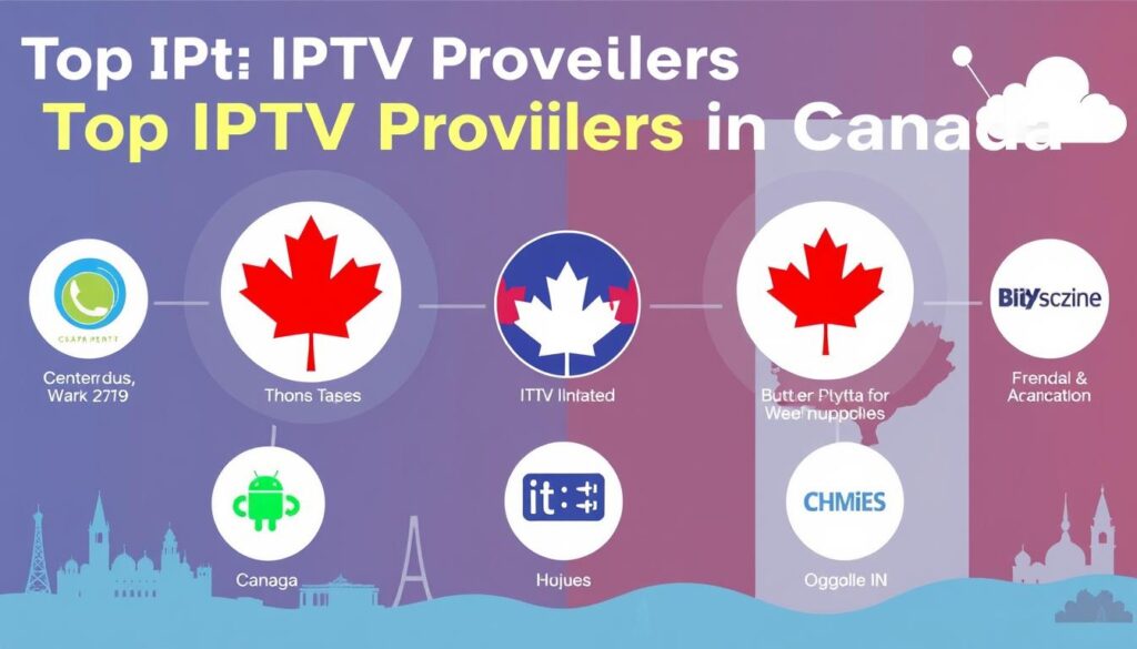 Image generation prompt for top IPTV providers in Canada Image generation prompt for top IPTV providers in Canada