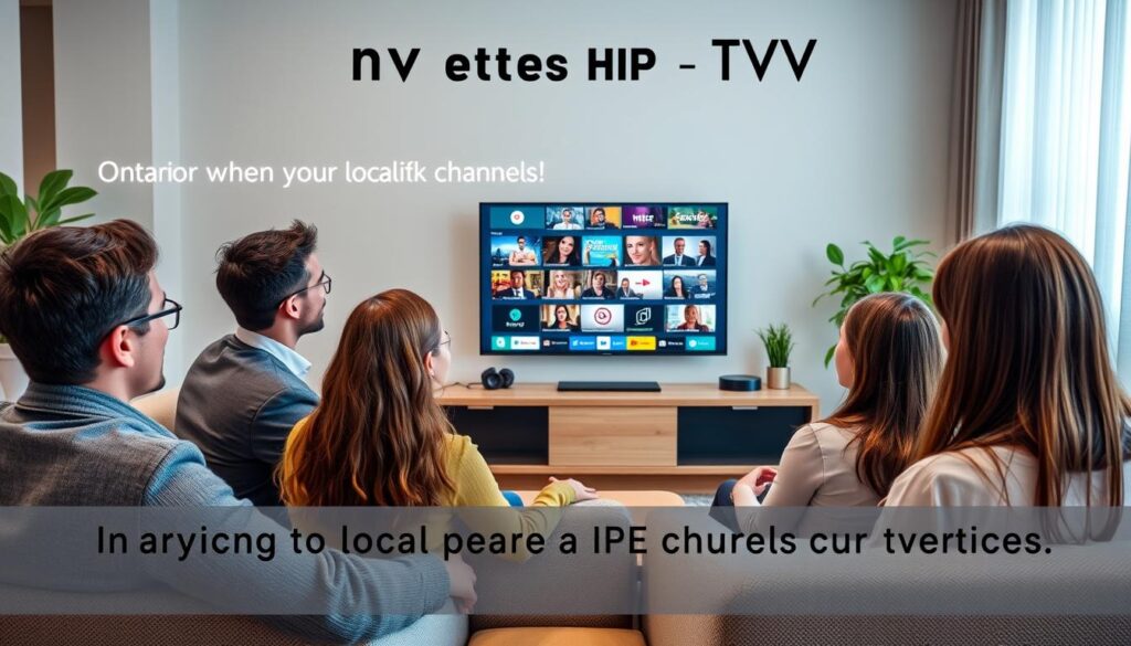 Ontario IPTV service with local channels