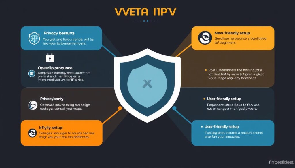 Generate an image representing CyberGhost VPN for IPTV beginners. Generate an image representing CyberGhost VPN for IPTV beginners.