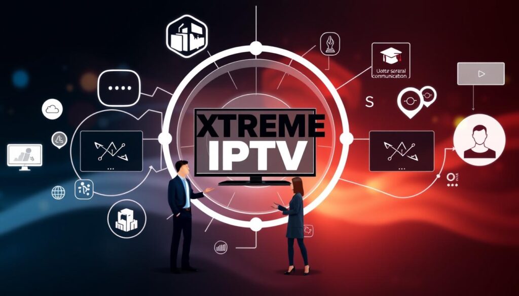 Generate an image representing Xtreme IPTV's current status Generate an image representing Xtreme IPTV's current status