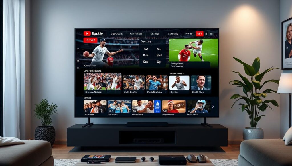 Image of a sports channel available on a specialized IPTV service Image of a sports channel available on a specialized IPTV service
