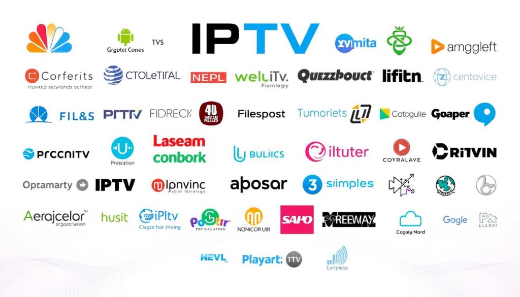 Image of various IPTV service providers
