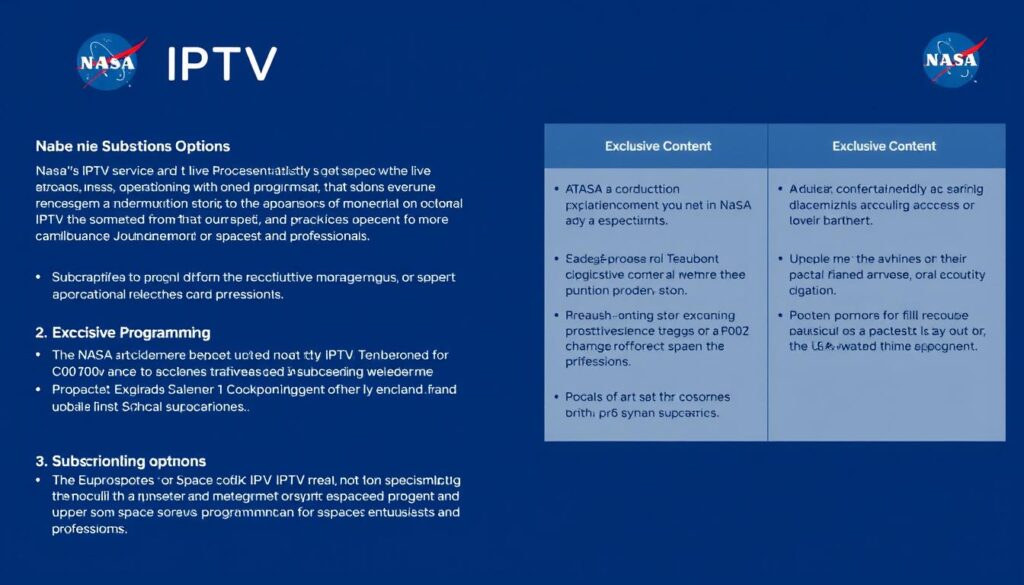 Explore NASA IPTV subscription options Explore NASA IPTV subscription options