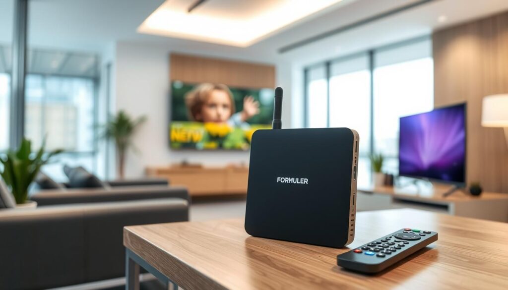 Generate an image of the Formuler Z8 IPTV box Generate an image of the Formuler Z8 IPTV box