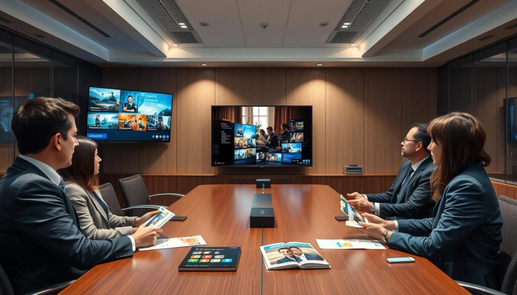 Image generation prompt for "top premium iptv services"