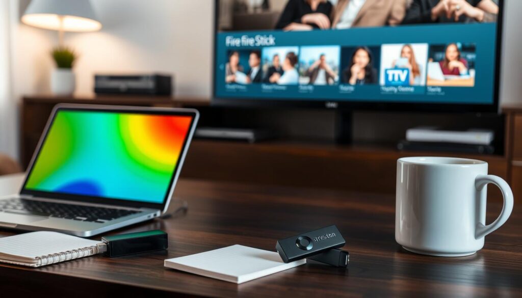 Image of Amazon Fire Stick IPTV setup