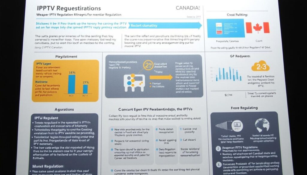 Image of a Canadian regulatory document or a graphic representing IPTV regulations