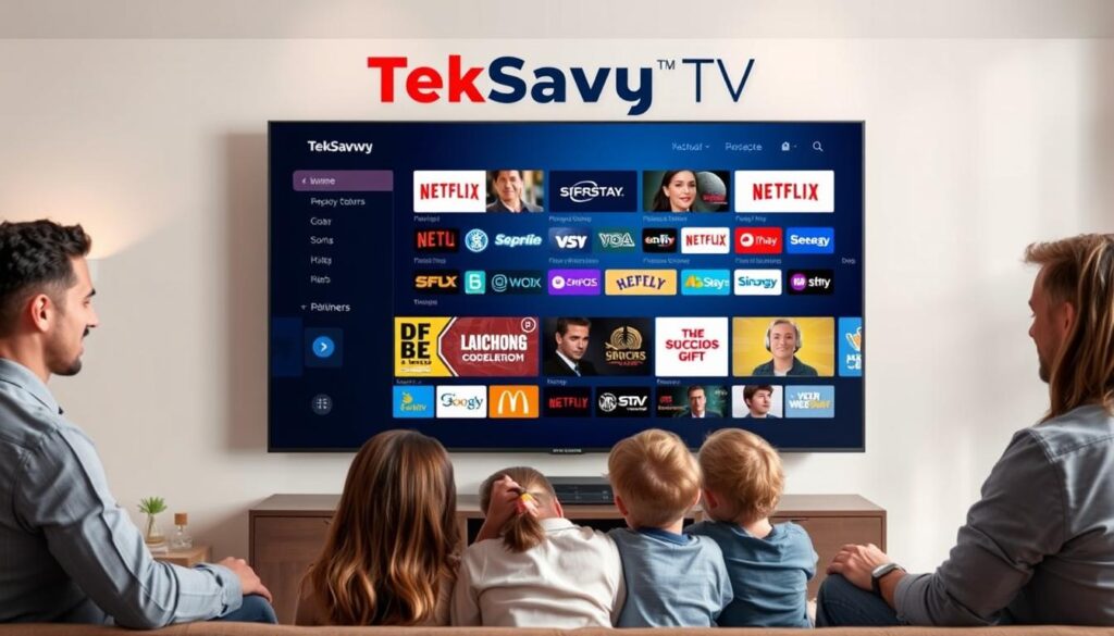 TekSavvy TV service with various channel options