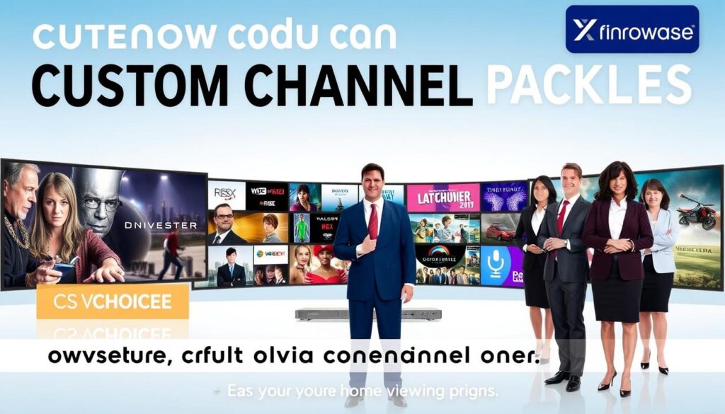 VMedia TV custom channel packages